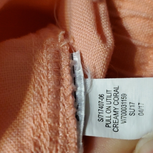 Gap Shorts Womens Size XS Pull On Ultra Light Creamy Coral Pink - Picture 8 of 9